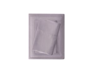 Hampton Hill Lilac 4-Piece Full Sheet Set