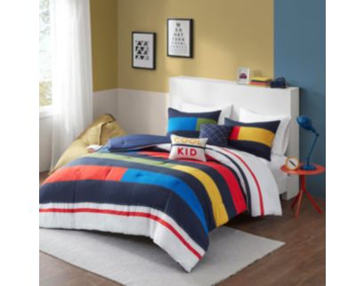 Hampton Hill Urban Habitat Morris 5-Piece Full Quilt Set