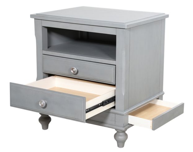 Hillsdale Furniture Lake House Gray Nightstand large image number 3