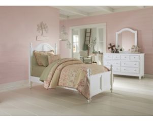Hillsdale Furniture Lake House White Twin Bed