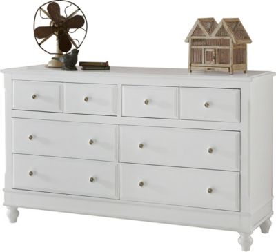 Hilale Furniture Lake House White, Cottage Style White Dresser