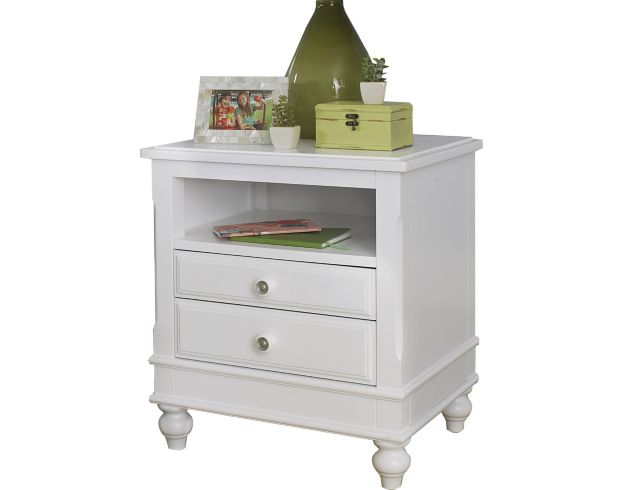 Hillsdale Furniture Lake House White Nightstand large image number 1