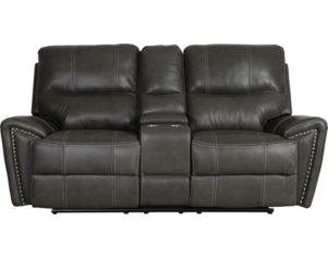 H317 1552 Collection Leather Power Reclining Loveseat with Console
