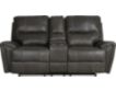H317 1552 Collection Leather Power Reclining Loveseat with Console small image number 1