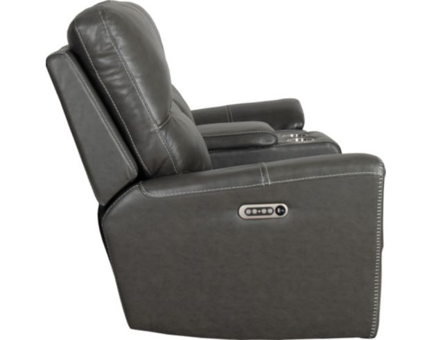 H317 1552 Collection Leather Power Reclining Loveseat with Console large image number 4