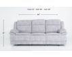 H317 1018 Collection Dove Reclining Sofa small image number 12