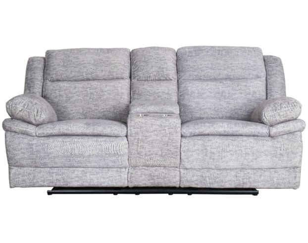 H317 1018 Collection Dove Reclining Loveseat with Console large image number 1