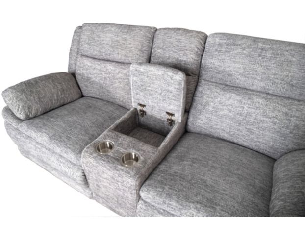 H317 1018 Collection Dove Reclining Loveseat with Console large image number 7