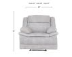 H317 1018 Collection Dove Power Recliner small image number 10