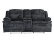 H317 1018 Collection Ebony Reclining Loveseat with Console small image number 1