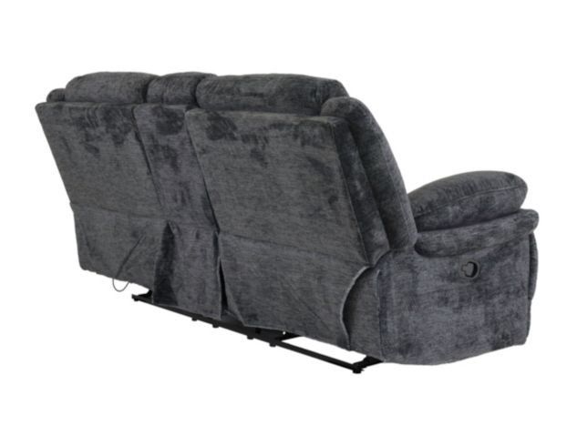 H317 1018 Collection Ebony Reclining Loveseat with Console large image number 7