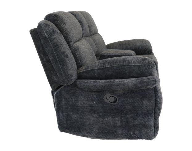 H317 1018 Collection Ebony Reclining Loveseat with Console large image number 8