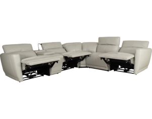 H317 9005 Collection 6-Piece Leather Power Reclining Sectional