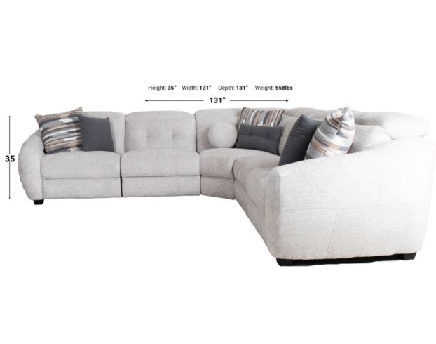 H317 8857 Collection 5-Piece Power Reclining Sectional large image number 10