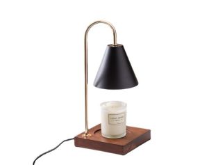 Homemakers Furniture Black Candle Lamp
