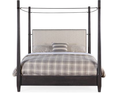 Hooker Furniture Big Sky King Upholstered Canopy Bed