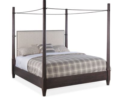 Hooker Furniture Big Sky King Upholstered Canopy Bed