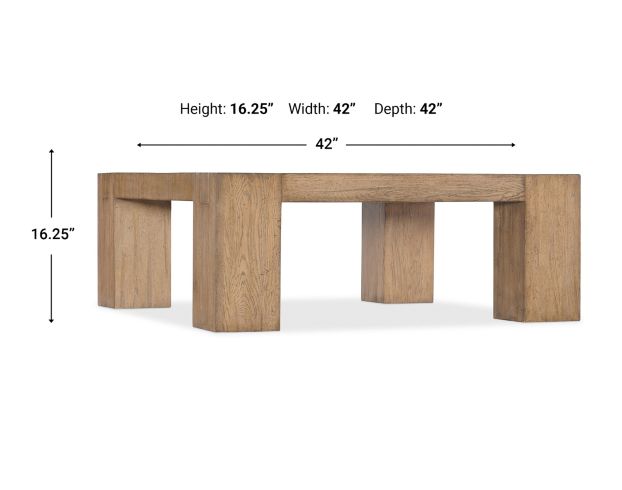 Hooker Furniture Commerce & Market Square Coffee Table large image number 5