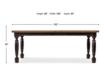 Hooker Furniture Americana Molasses Dining Table with 22-Inch Leaf small image number 7