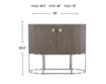 Hooker Furniture Modern Mood Mink 2-Door Nightstand small image number 5