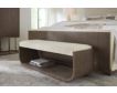 Hooker Furniture Modern Mood Mink Boucle Bedroom Bench small image number 4