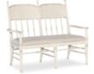 Hooker Furniture Americana Daisy White Upholstered Dining Bench small image number 2