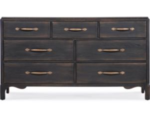 Hooker Furniture Americana Black 7-Drawer Dresser