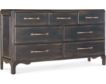 Hooker Furniture Americana Black 7-Drawer Dresser small image number 2