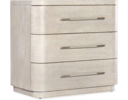 Hooker Furniture Modern Mood Diamond 3-Drawer Nightstand