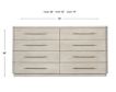 Hooker Furniture Modern Mood Diamond 8-Drawer Dresser small image number 5