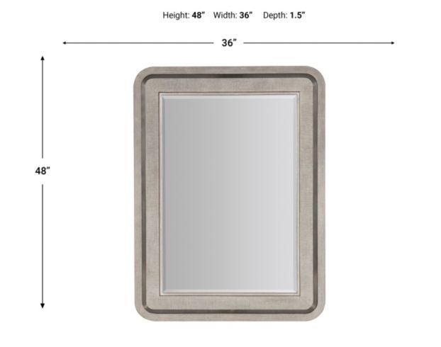 Hooker Furniture Modern Mood Diamond Dresser Mirror large image number 2