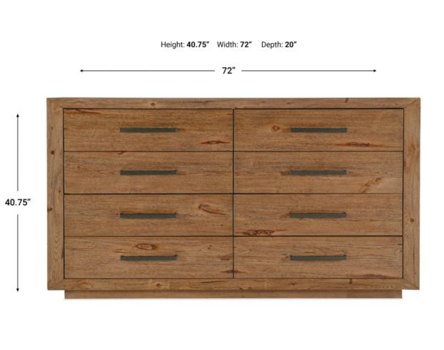 Hooker Furniture Big Sky 8-Drawer Dresser large image number 5