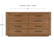 Hooker Furniture Big Sky 8-Drawer Dresser small image number 5