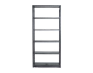 Hooker Furniture Commerce & Market Distressed Black Etagere