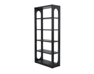 Hooker Furniture Commerce & Market Distressed Black Etagere