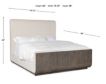 Hooker Furniture Modern Mood Upholstered King Panel Bed small image number 5