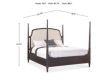 Hooker Furniture Americana Molasses Four Poster King Bed small image number 7