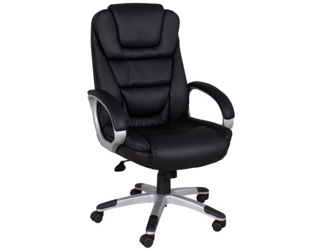 Boss Leather Plus Ergonomic Desk Chair large image number 1