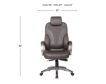 Presidential Seating Boss Executive Brown Office Chair small image number 5