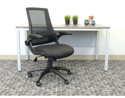 Boss Flip Arm Mesh Task Chair