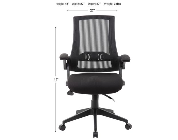 Boss Flip Arm Mesh Task Chair large image number 6
