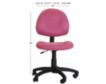 Presidential Seating Pink Task Chair small image number 5