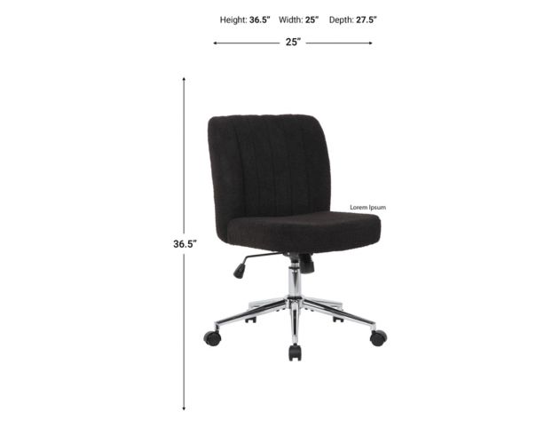 Presidential Seating Boss Black Office Task Chair large image number 3