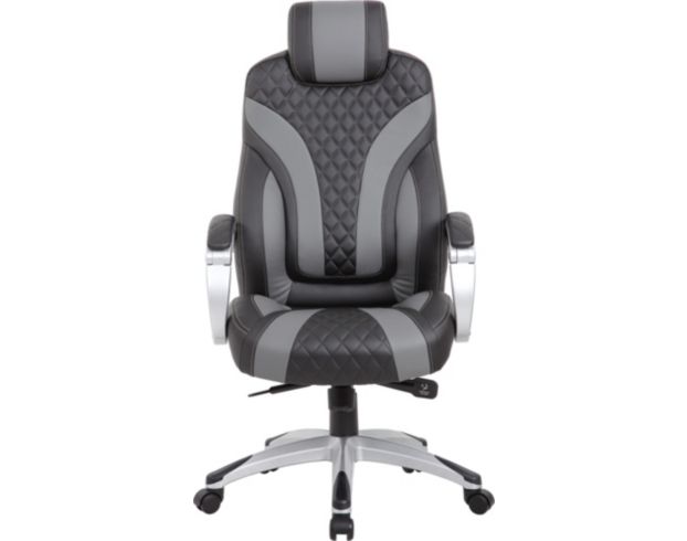 Boss Task Black & Grey Desk Chair large image number 1