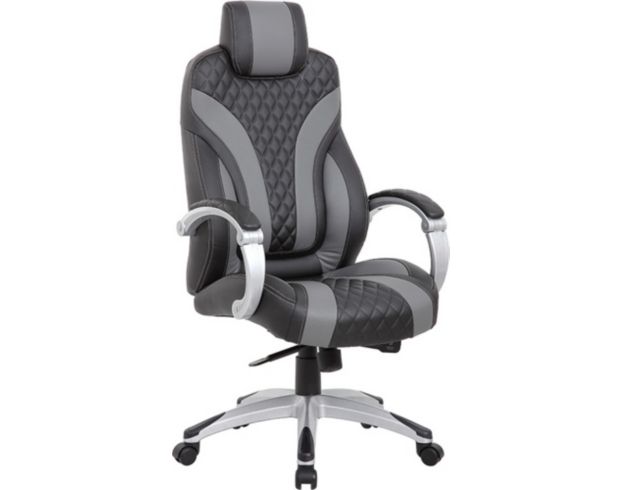 Boss Task Black & Grey Desk Chair large image number 2