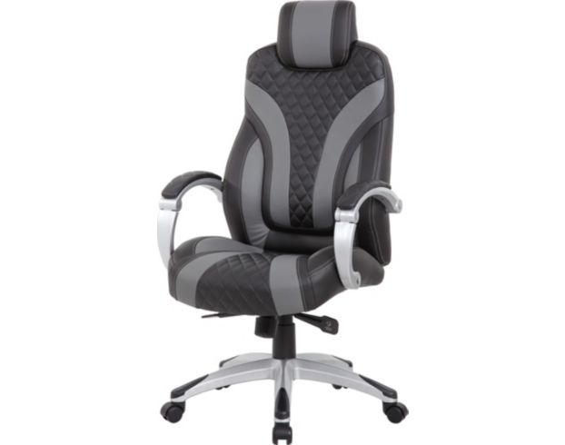 Boss Task Black & Grey Desk Chair large image number 3