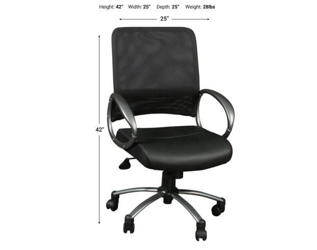 Presidential Seating Mesh Desk Chair large image number 2