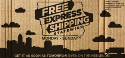 Free Express Shipping