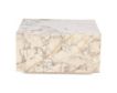 Home Trends And Design Nile 32-Inch Marble Drum Coffee Table small image number 3