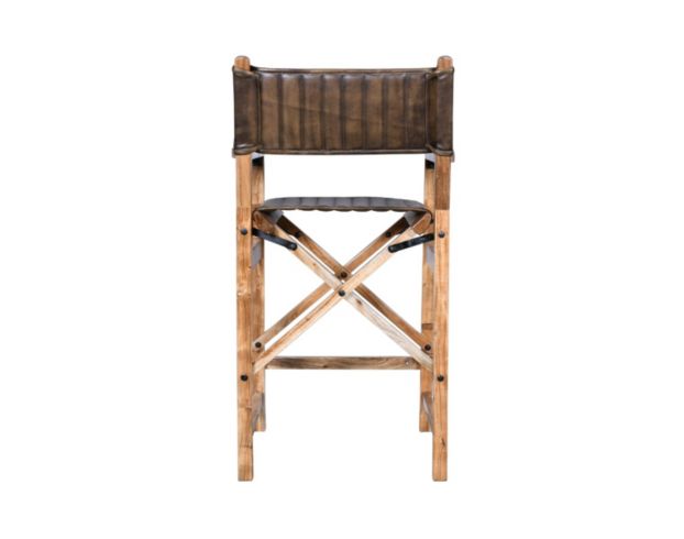 Home Trends And Design Leeds Antique Whiskey Folding Barstool large image number 3